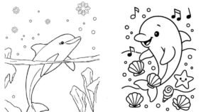 tô màu con cá heo thumbnail