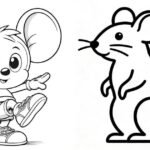 tô màu con chuột thumbnail