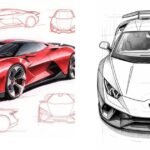 tranh vẽ ô tô thumbnail