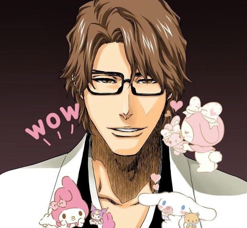 Ảnh Aizen meme cư tê mà hài hước