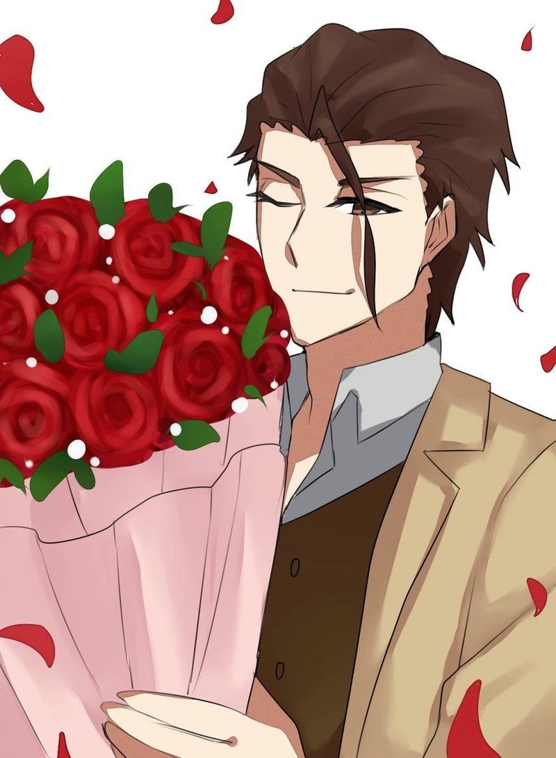 Ảnh Aizen meme tặng bạn bó hoa
