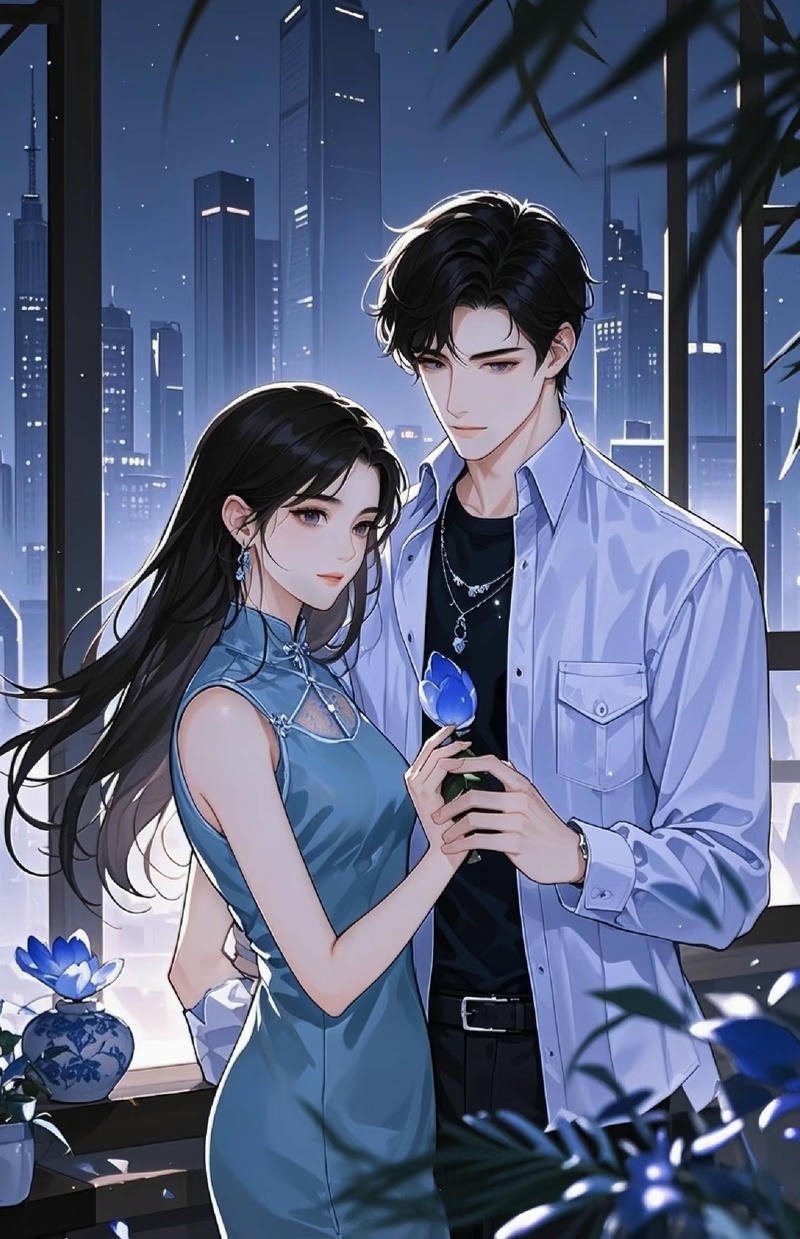 Ảnh anime cặp đôi phong cách dễ thương tự nhiên
