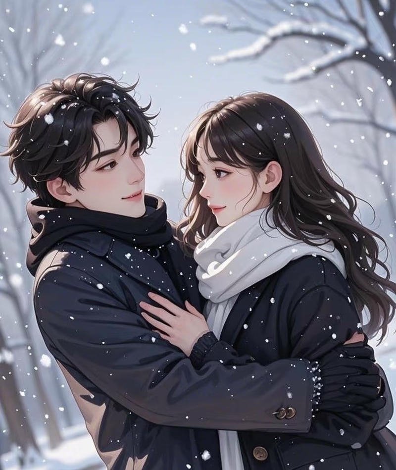 Ảnh anime cặp đôi phong cách tự nhiên nhẹ nhàng