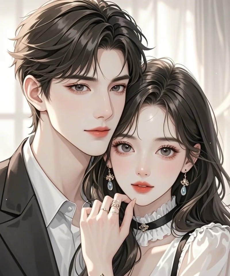 Ảnh anime cặp đôi với phong cách nhẹ nhàng