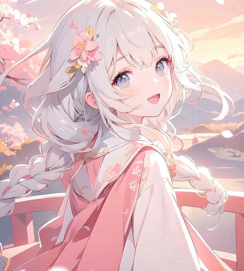 Ảnh anime cute phong cách nhẹ nhàng đáng yêu