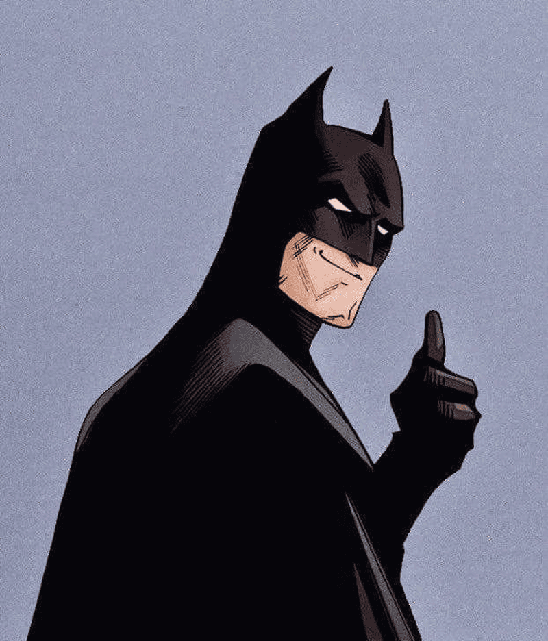 Ảnh meme Batman nổi bật với biểu cảm độc lạ