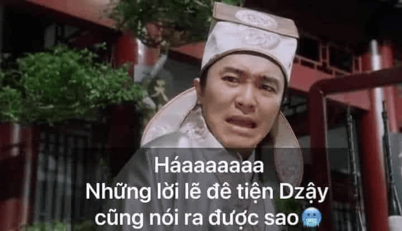 Ảnh meme Châu Tinh Trì đậm chất hài Hong Kong