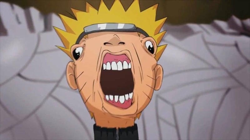 Ảnh meme Naruto biểu cảm ngơ ngác cực hài