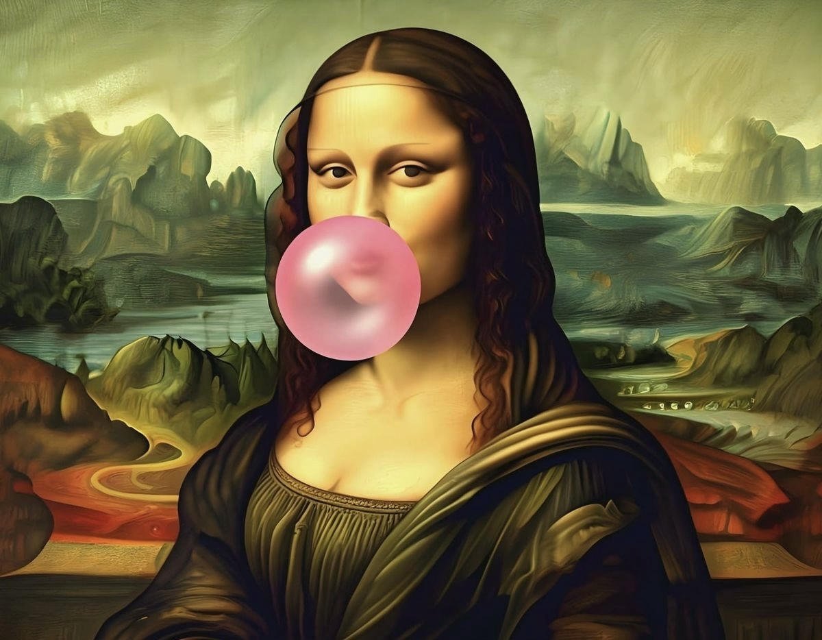 Ảnh meme mona lisa thumbnail