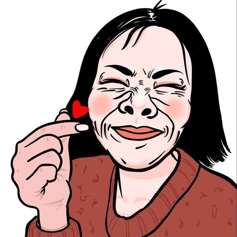 Ảnh meme tóc ngắn thả tim ngộ nghĩnh