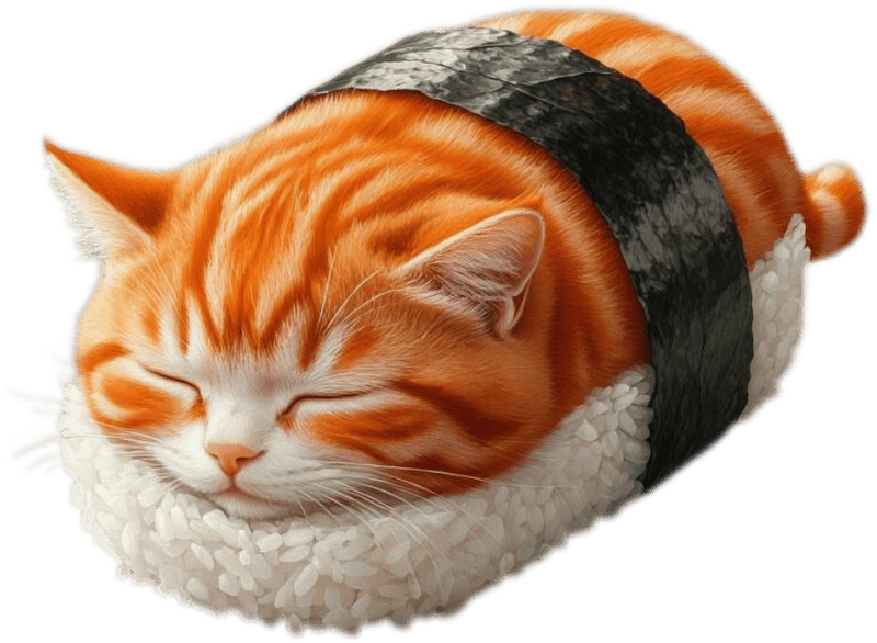 Ảnh mèo làm sticker dễ thương phong cách hoạt hình