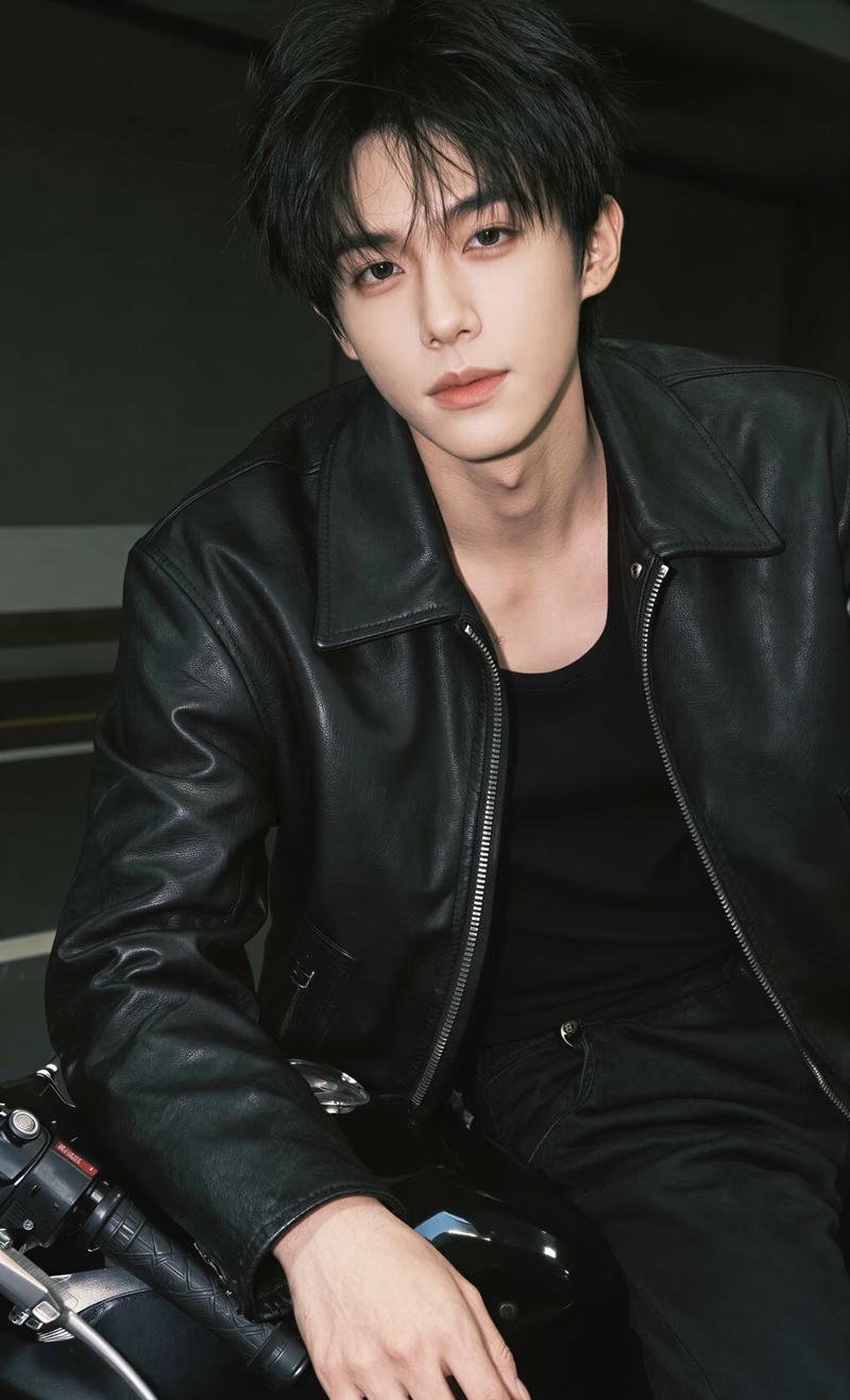 Ánh nhìn cá tính trai đẹp k9 trong ảnh