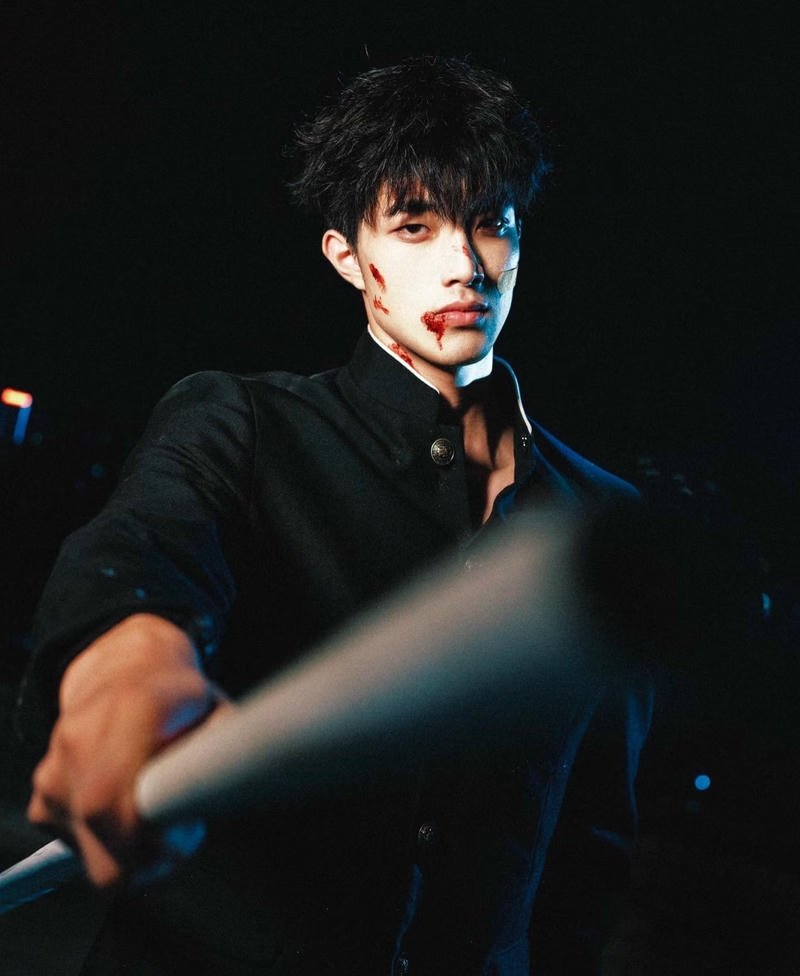 Ánh nhìn cá tính trai k9 boy phố trong ảnh