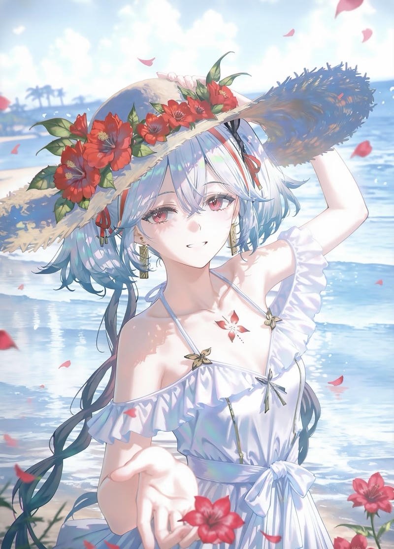 Ánh nhìn hiền tạo thiện cảm từ nhân vật anime nữ