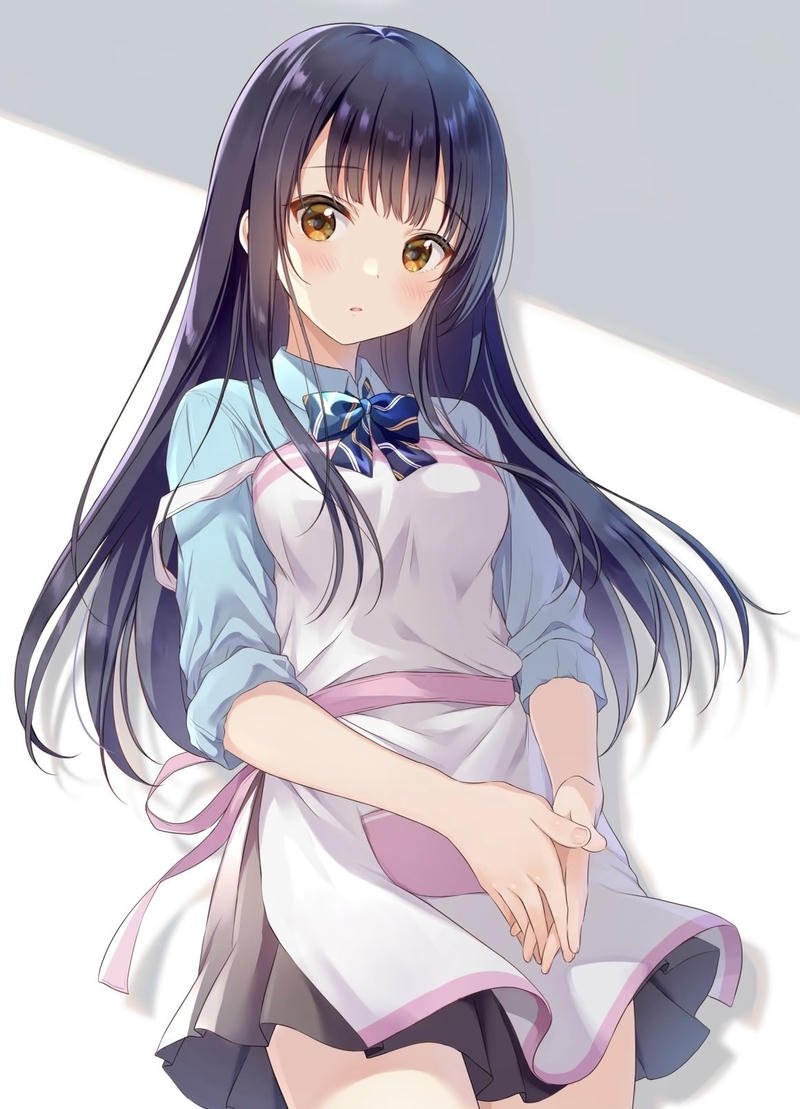 Ánh nhìn trong trẻo đặc trưng của nhân vật anime nữ