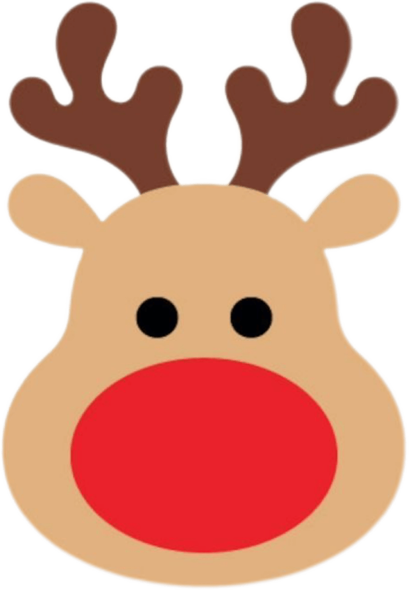 Ảnh noel làm sticker con tuần lộc