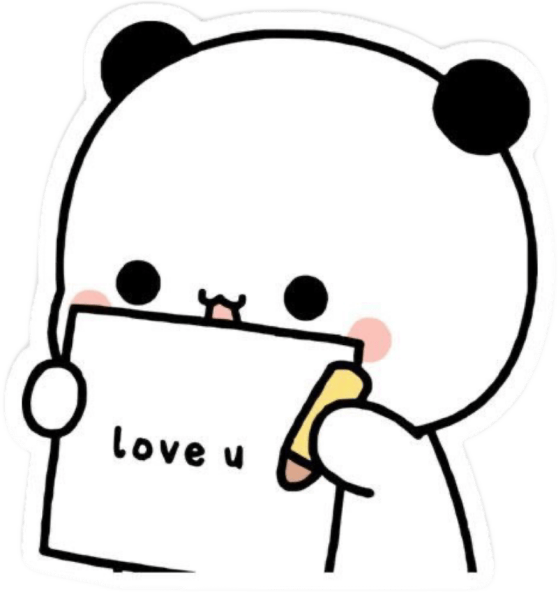 Ảnh sticker dán cute mang lại cảm giác vui vẻ