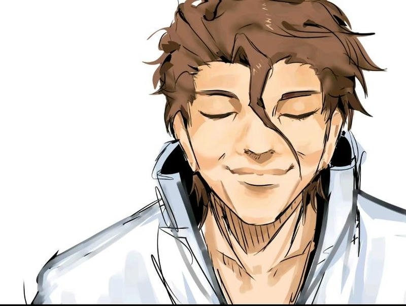 Anime meme Aizen ánh nhìn sắc bén cực ngầu