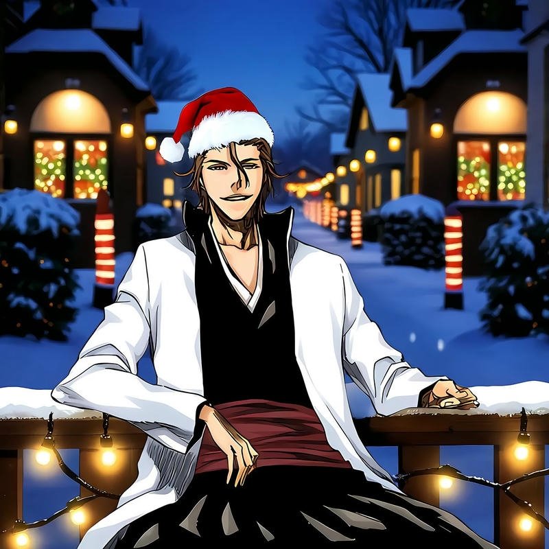 Anime meme Aizen gương mặt bình thản cực chất