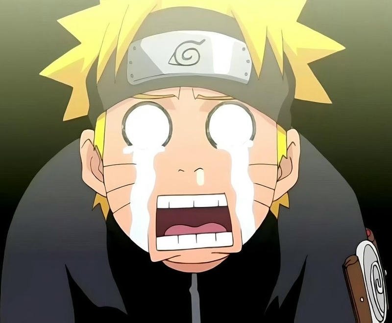 Anime meme Naruto ánh mắt lầy lội siêu hài