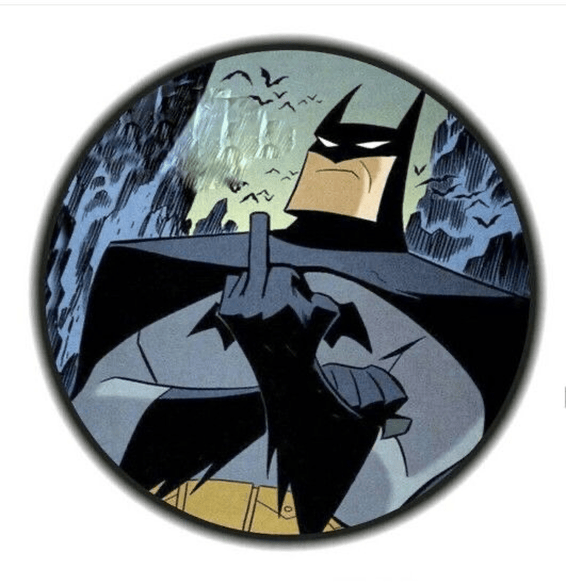 Batman meme mang vibe vừa ngầu vừa lầy