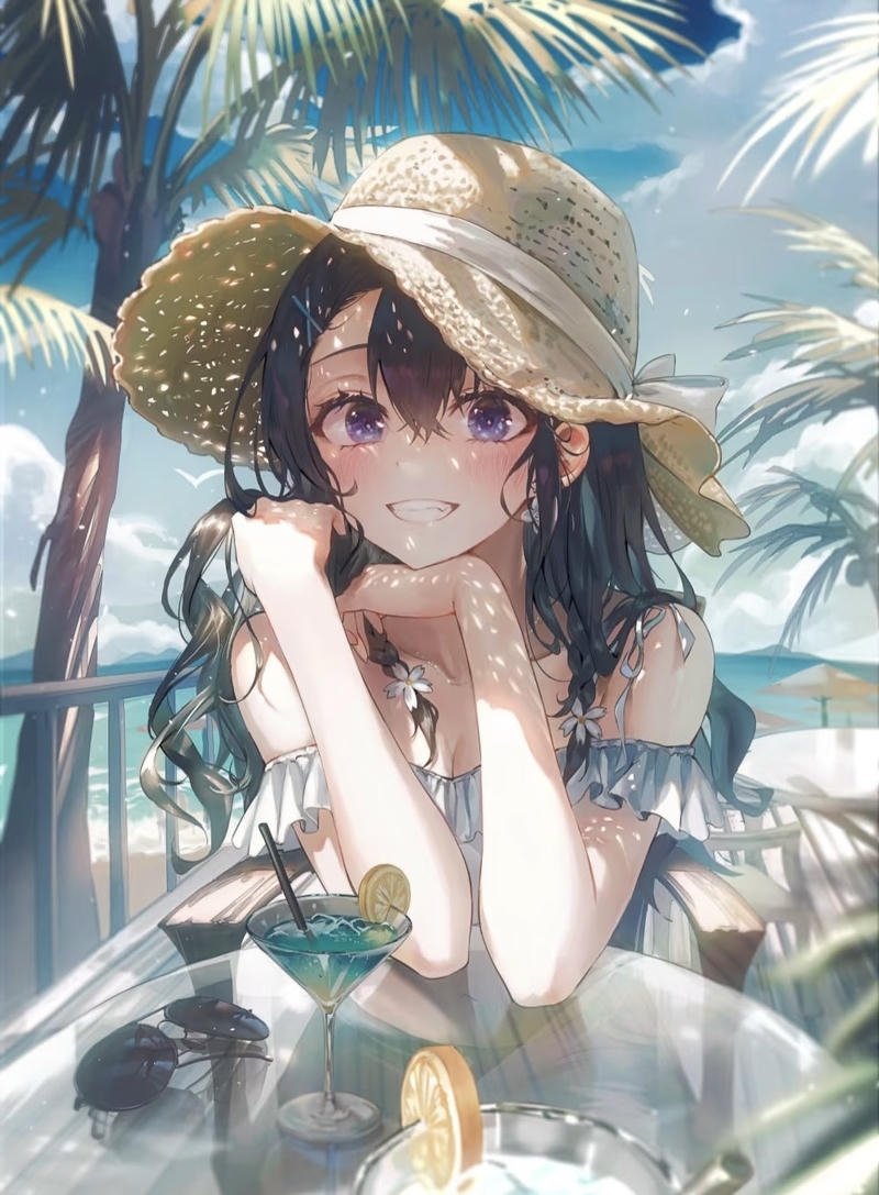 Cảm giác dễ gần đến từ nhân vật anime nữ phong cách nhẹ