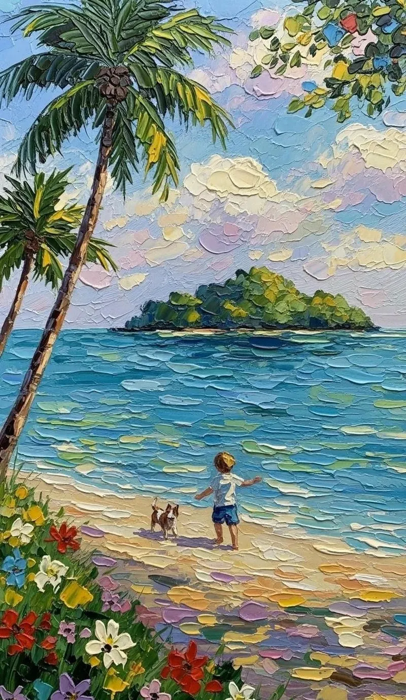 Cảm hứng thiên nhiên thể hiện qua từng nét vẽ phong cảnh