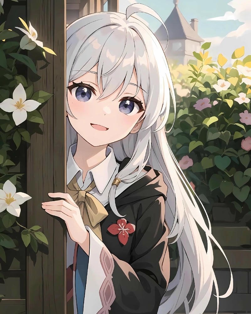 Cô gái anime phong cách kawaii đáng yêu