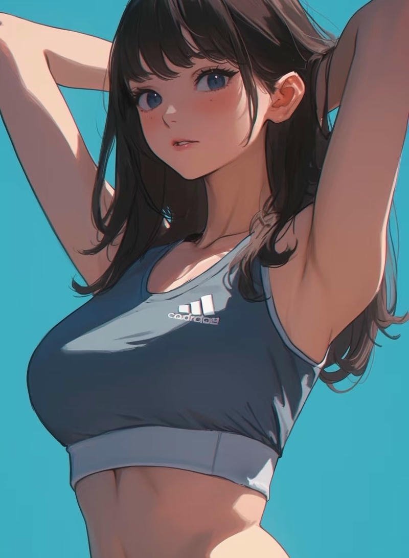 Cô gái anime thân hình đầy đặn múp máp cuốn hút