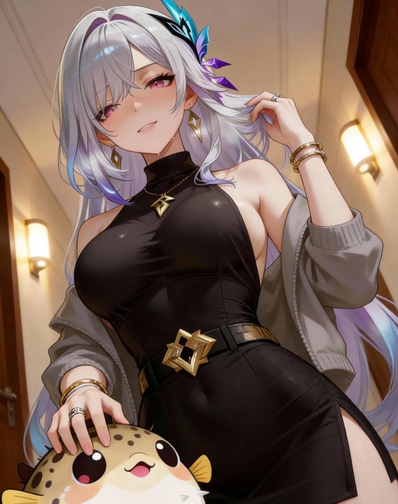 Cô gái anime thân hình múp máp phong cách kawaii