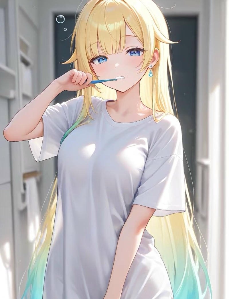 Cô gái anime thân hình múp tròn dễ thương