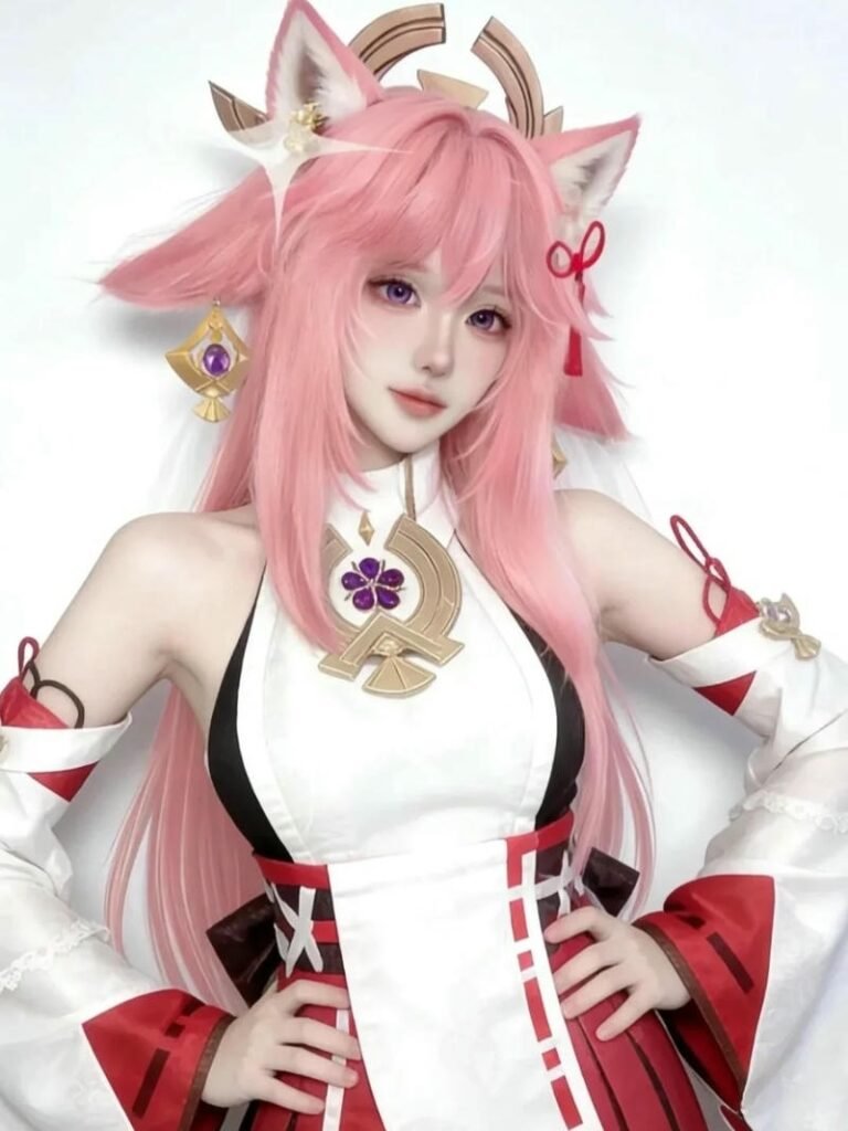 Cosplay Yae Miko mang vẻ đẹp tinh tế với phong cách nổi bật