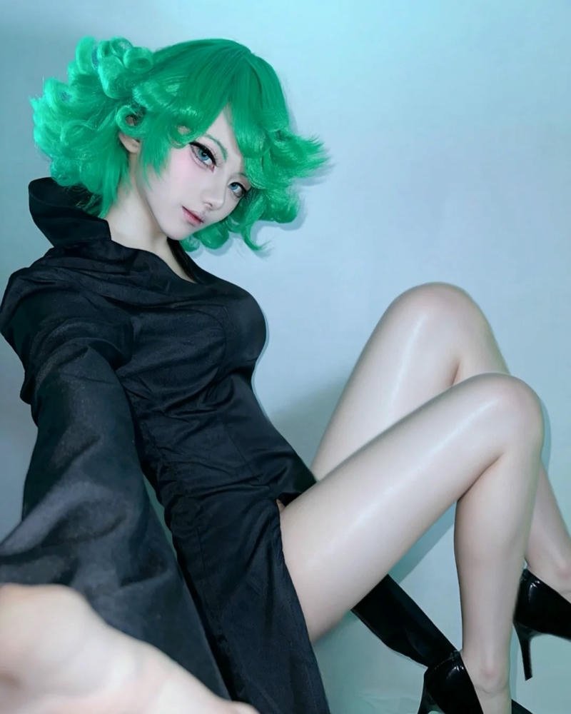 Cosplay nhân vật Tatsumaki với thần thái lạnh lùng cuốn hút