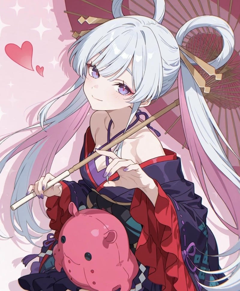 Dáng vẻ nhỏ nhắn thường gặp ở nhân vật anime nữ