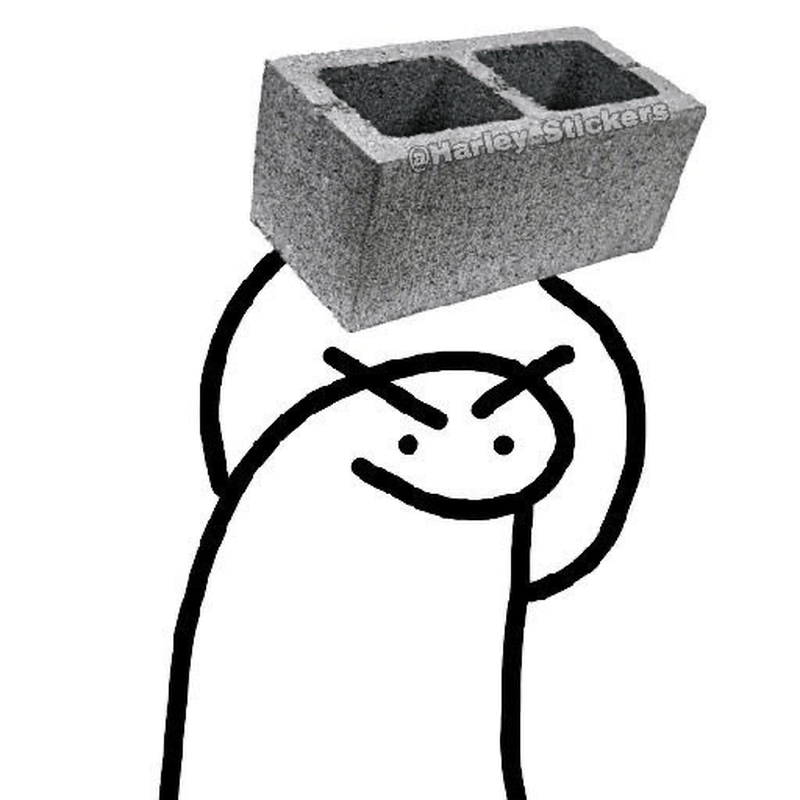 Flork meme buồn pha chút hài hước cực viral