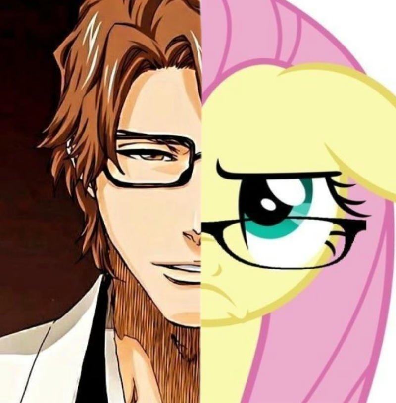 Hình Aizen meme gương mặt vô cảm cực chất