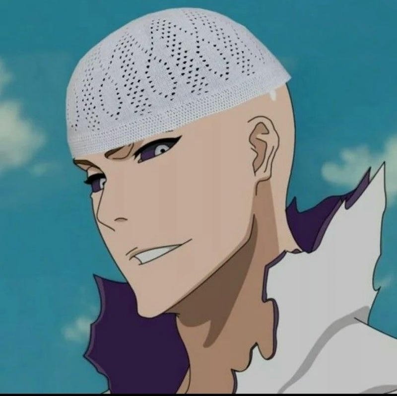 Hình ảnh Aizen meme biểu cảm bí ẩn gây cười