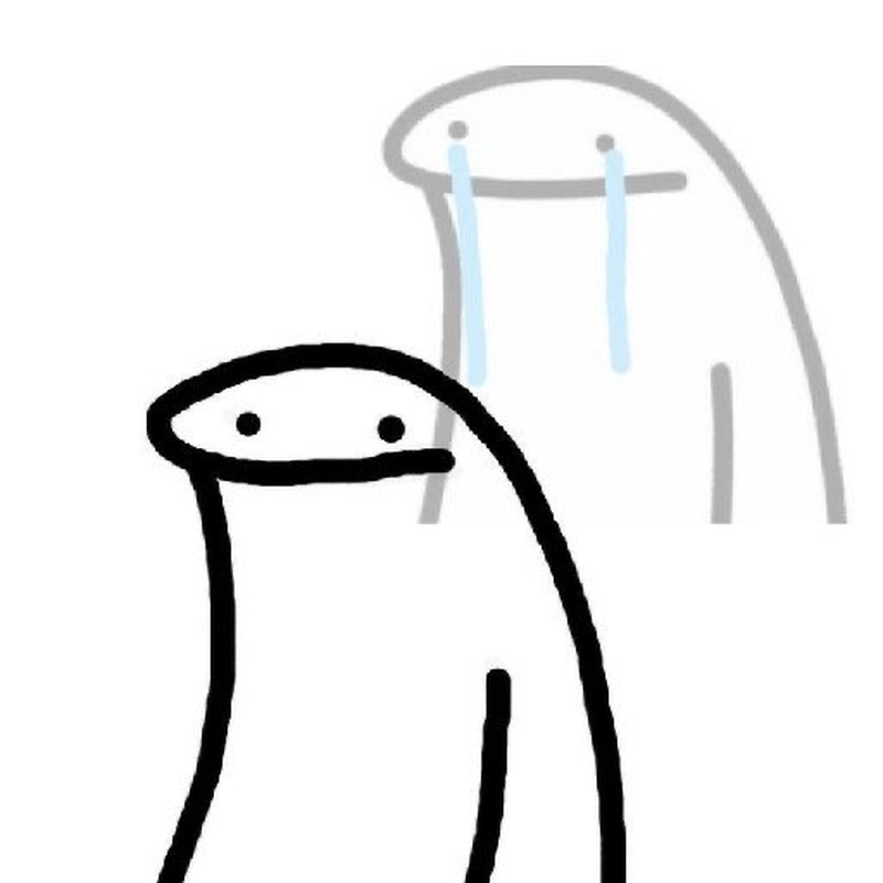 Hình ảnh flork meme buồn ngủ lười biếng siêu đáng yêu