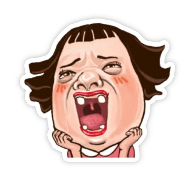 Hình ảnh nhãn dán bựa bá đạo siêu hài hước cực đỉnh