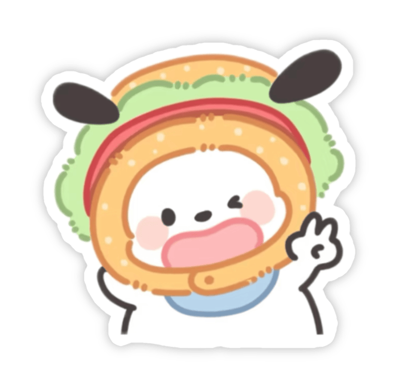 Hình ảnh sticker dễ thương xinh xắn đáng yêu