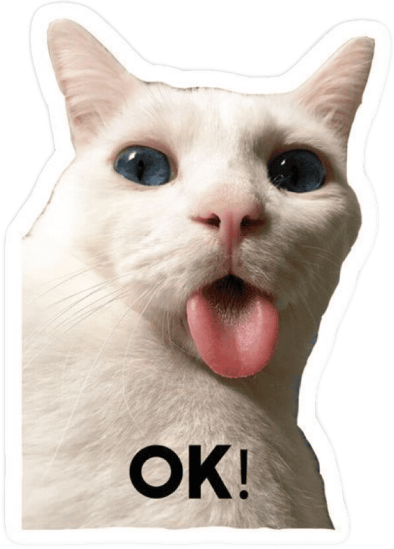 Hình ảnh sticker meme biểu cảm lè lưỡi