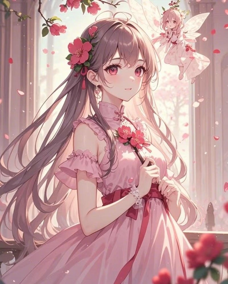 Hình anime dễ thương với phong cách chibi