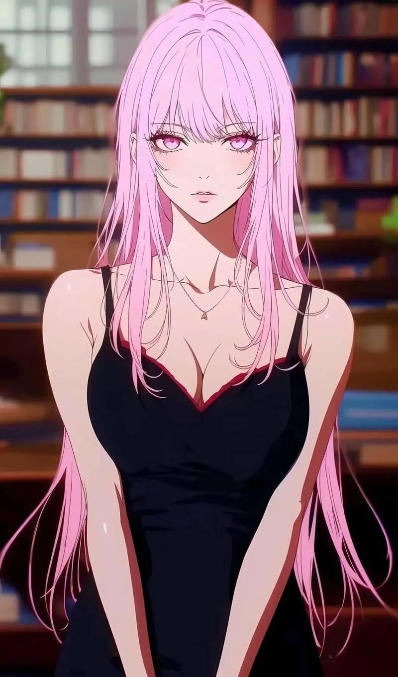 Hình anime nữ dáng múp đầy đặn cuốn hút