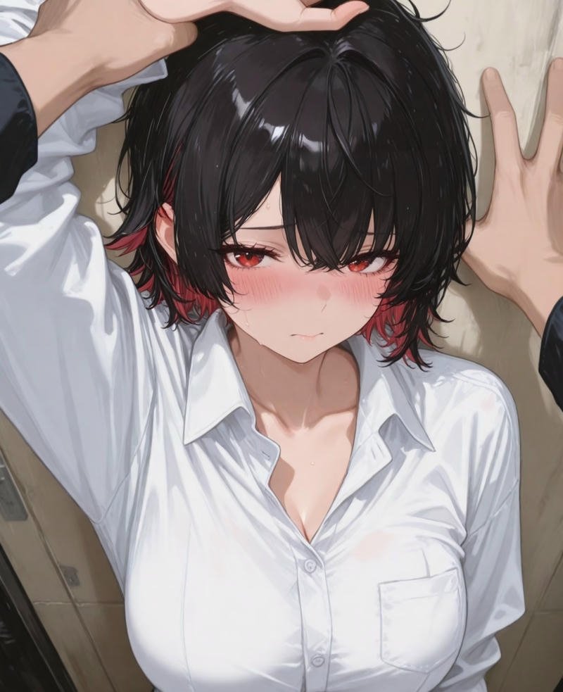 Hình anime nữ dáng múp tròn mềm mại