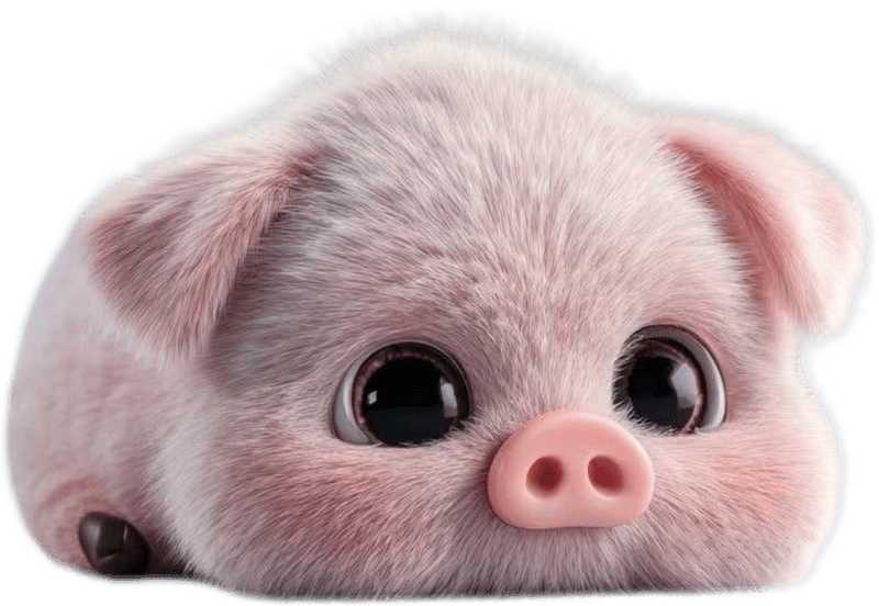 Hình con vật làm sticker vui nhộn tràn đầy năng lượng