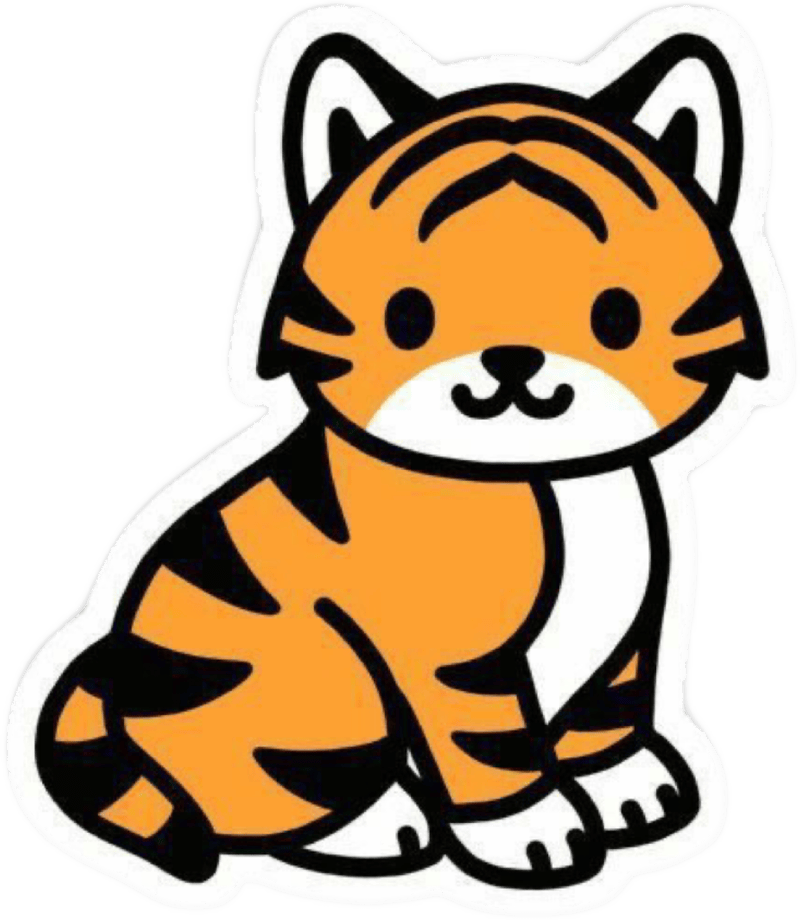 Hình dán sticker ngộ nghĩnh mang tích cực mỗi ngày