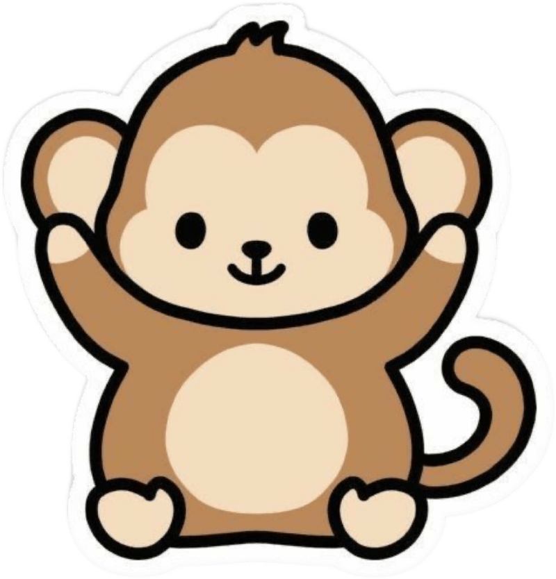 Hình dán sticker vui nhộn biểu cảm sinh động cực dễ thương