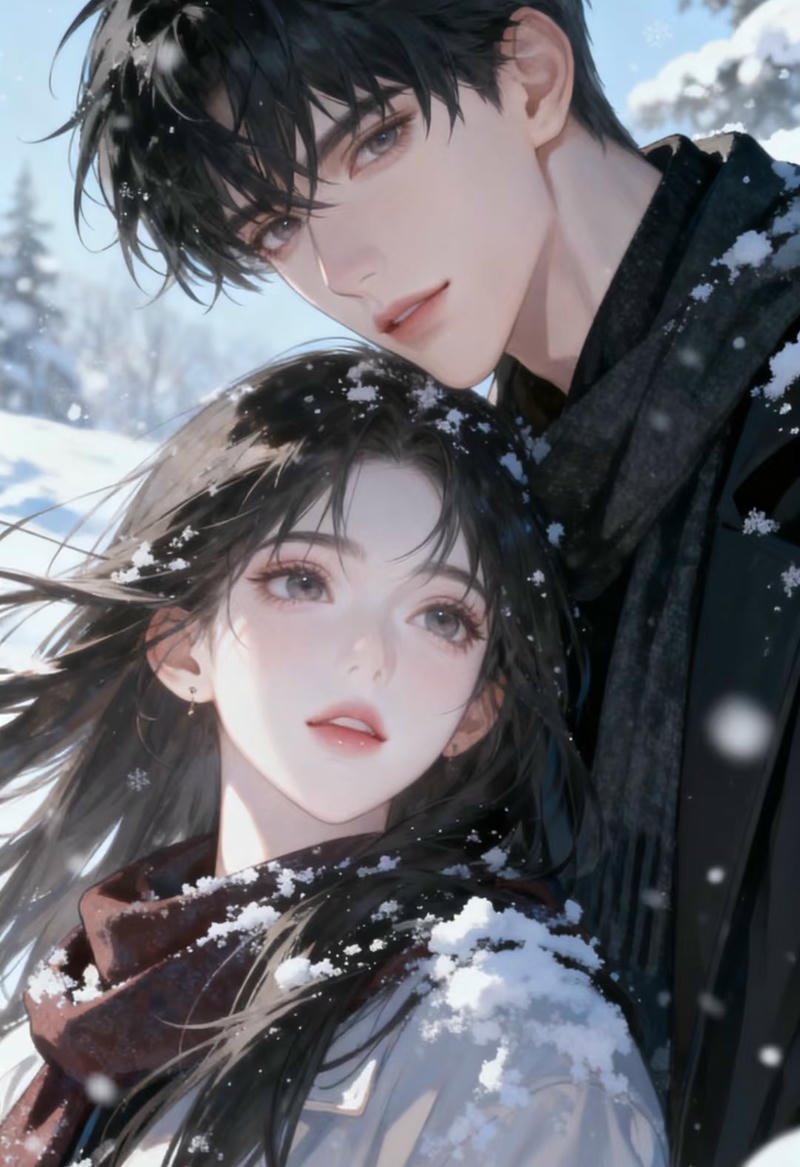Khoảnh khắc anime cặp đôi giữa ánh sáng dịu