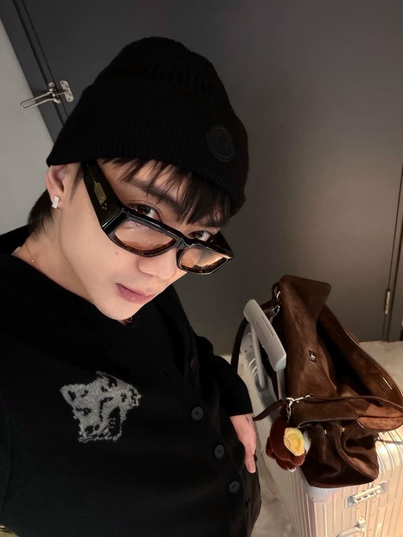 Khoảnh khắc tự nhiên của Soobin Hoàng Sơn ngoài đời làm nền