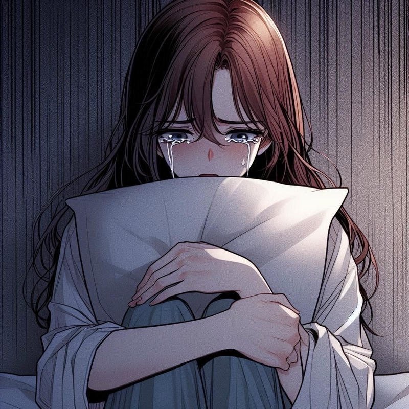 Khung cảnh anime nữ buồn gợi cảm giác trống trải